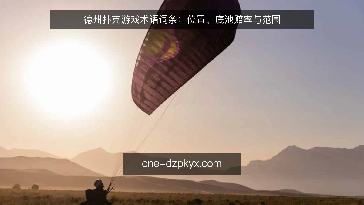 德州扑克游戏术语词条:位置、底池赔率与范围