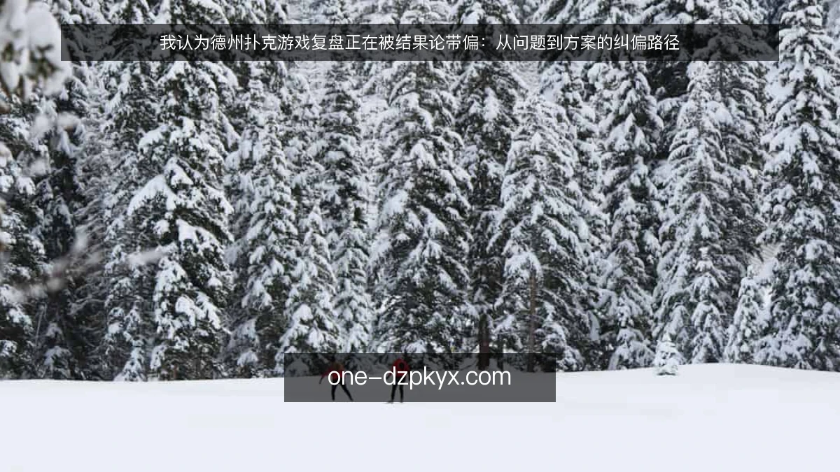 我认为德州扑克游戏复盘正在被结果论带偏:从问题到方案的纠偏路径
